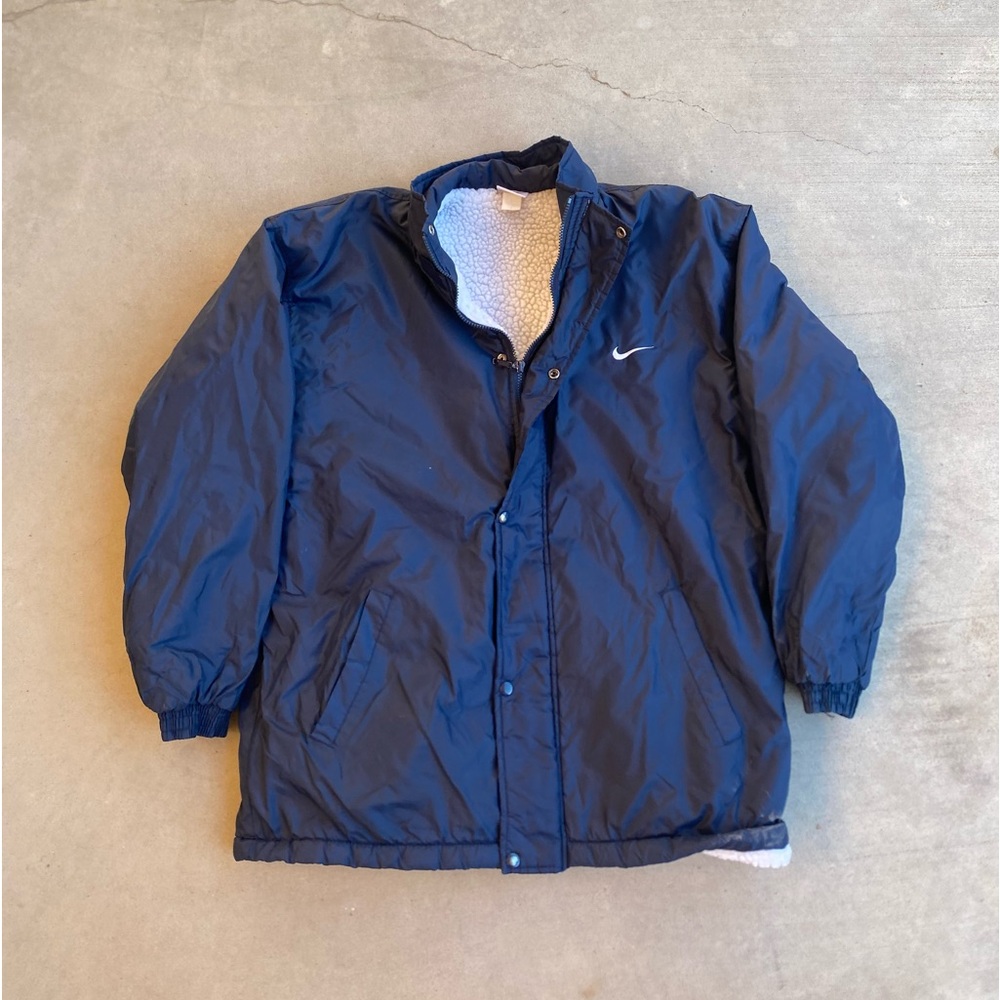 vintage 90s nike puffer jacket